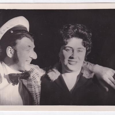 Після вистави. Ігор та Алла Жилінські. 1966 рік