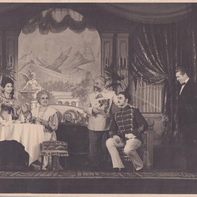 Сцена з вистави «Любов і мундир», І. Жилінський в ролі капітана Ковача, 1959 рік