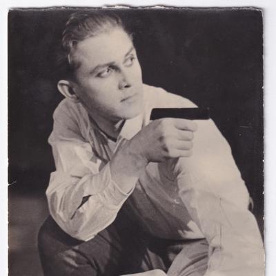 А. Жилінський в ролі Н. Кузнєцова, І. Жилінський в ролі Я. Камінського, вистава «Сильні духом», 1963 рік