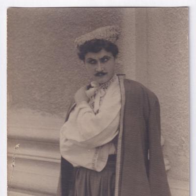 Вистава «Ой, не ходи Грицю, та й на вечорниці», Гриць – Ігор Жилінський, 1957 рік.