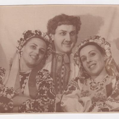 Вистава  «Ой, не ходи Грицю, та й на вечорниці», Гриць – Ігор Жилінський, 1957 рік.