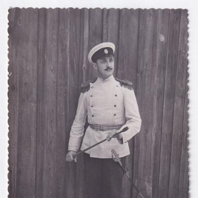 Ігор Жилінський в ролі капітана Скворцова, вистава «Шельменко-денщик», 1960 рік.