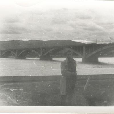 На річці Енісей, м. Красноярськ, 1965 рік