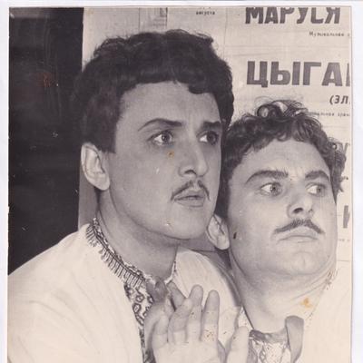 Ігор Жилінський (ліворуч) з колегою, м. Ульянівськ, 1968 рік