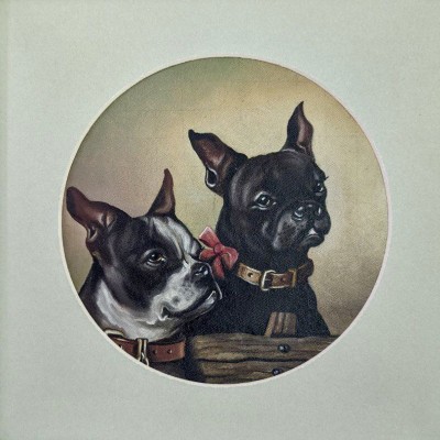 Без назви, діаметр 17 см, олія, картон