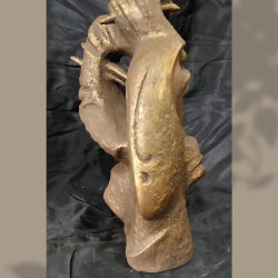 18. Скульптурна композиція «Гейша», h 32 см