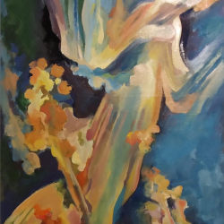 4. «Весна іде», полотно, олія, 2021 р., 60/80., фото з архіву М. Сівака